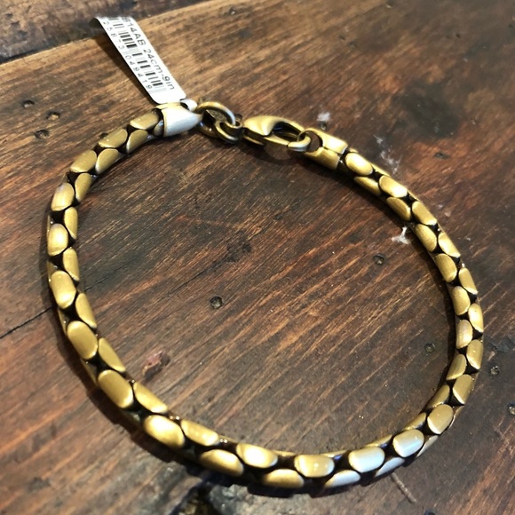 Last Ones!! 9” Solid Brass Snake Bracelet NWT - Picture 8 of 8